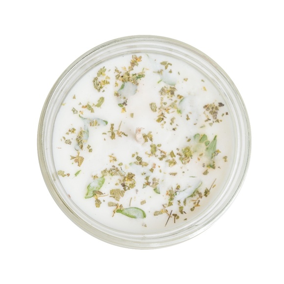 MY LUCKY CHARM- Palo Santo Scent - 100% Soy Candle with Rue herbs for Good Luck - Picture 2 of 8